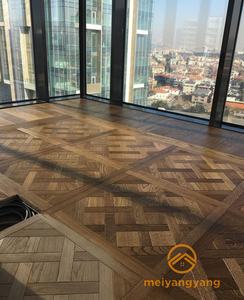 Plancher en bois de récupération multicouche huilé à la cire de style <span class=keywords><strong>ancien</strong></span> <span class=keywords><strong>Parquet</strong></span> Versailles - Product Image 1