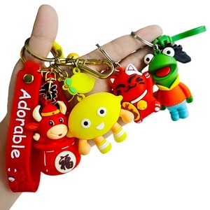 Phim Hoạt Hình Cao Su <span class=keywords><strong>Key</strong></span> Bìa Logo Đa Năng Thiết Kế Sang Trọng 3D Mềm Dễ Thương Phim Hoạt Hình Trái Cây Pvc Nhà Sản Xuất Tùy Chỉnh Keychain - Product Image 4