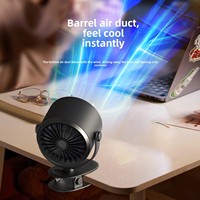 Nouveau modèle de ventilateur de bureau silencieux à clipser, haute vitesse, en plastique, avec télécommande USB, moteur sans balais, 100 vitesses, puissance turbo