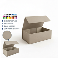 Boîte cadeau de luxe personnalisée STARIVER à fermeture magnétique, doublure en éponge, emballage cosmétique en papier recyclé fait main