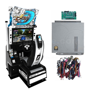<span class=keywords><strong>Arcade</strong></span> initiale <span class=keywords><strong>D</strong></span> 8 simulateur Kit jeu conduite voiture sim course carte mère bricolage jeu Consol IO carte câble 1 pièces pour Machine Kits - Product Image 3