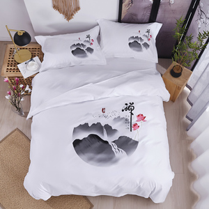 Tùy Chỉnh In Bedding Set Ảnh In Tấm Ga Trải Giường Mềm Duvet Cover Bán Buôn <span class=keywords><strong>Bed</strong></span> <span class=keywords><strong>Linen</strong></span> - Product Image 2