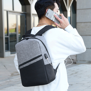 Leisure Unisex Business Custom Logo Waterproof Oxford Polyester Fashion Travel <b>Computer</b> Resin Mesh 3-in-1 <b>Backpack</b> Set Zipper - Product Image 6