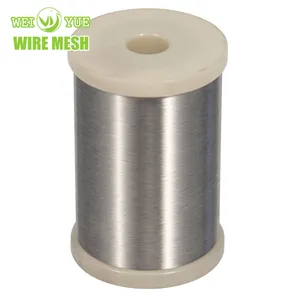 Production Shaft Mounted PL-1 Spool 0.03MM 304 Stainless Steel Wire For Making Spinning Yarn