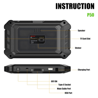 OBDSTAR P50 Airbag Reset Tool Covers 86 Marcas Soporte Batería Reset/ SAS Reset