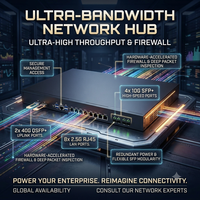 İşletme Tipi 1U Rack Gateway Xeon E5 V3 V4 8*I226-V 2.5G Genişletilebilir SFP Çift PSU Şube Ofisi VPN Güvenlik Duvarı Pfsense Ağ Cihazı