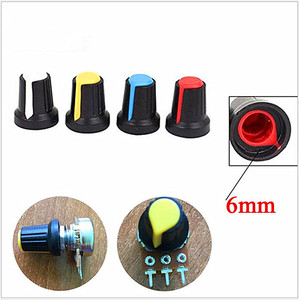Potenciómetro Rotatorio de Plástico BONENS AG2 D o KQ con Eje de 6mm, Perilla RV24 WH148, Guangdong - Product Image 2