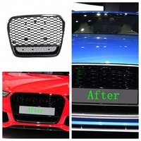 Grille avant RS6 noire de Style RS à bon prix d'usine pour Audi A6 C7 2012 ~ 2014