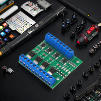 Module de commande à 4 voies MOS FET F5305S, interrupteur à déclenchement par impulsion à 4 canaux, contrôle PWM stable pour moteur et LED