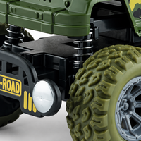 Vente en gros de mini-modèles de monster truck en plastique, jouet à friction, 4 styles, voiture de cascade à inertie pour enfants