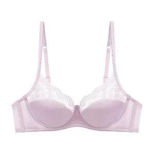 <span class=keywords><strong>Reggiseno</strong></span> YIYI in pizzo francese liscio da donna, morbido con ferretto push-up per <span class=keywords><strong>seno</strong></span> piccolo, controllo del volume laterale, anti-cedimento, <span class=keywords><strong>reggiseno</strong></span> estivo sottile - Product Image 6