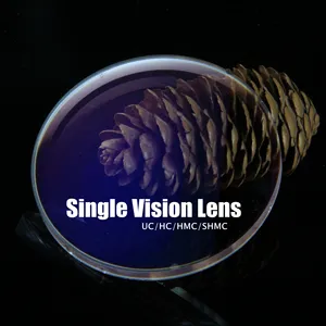 China lente fabricação qualidade superior e baixo preço 1.499 visão única óculos lentes ópticas