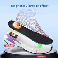 Semelles intérieures confortables, douces et respirantes en EVA et latex pour chaussures de course avec technologie Cloud absorbant les chocs, unisexe