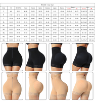 Pantalones Cortos Moldeadores de Glúteos BBL de Venta Caliente en TikTok al por Mayor, Faja Reductora de Abdomen y Realce de Cadera para Mujer