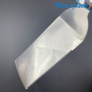 Spatola per <span class=keywords><strong>Pizza</strong></span> Rettangolare Piccola Multifunzionale in Acciaio Inossidabile con Manico in Plastica Design Sostenibile - Product Image 4