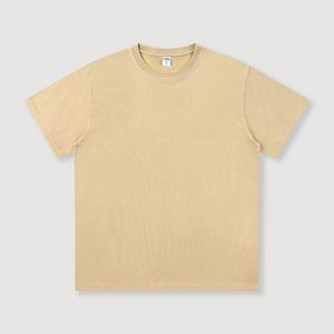 Design Factory Direct 100% Cotton Men's T-Shirt Custom Graphic Printed Blank Wholesale OEM Brand Knitted Fabric 3D Design - Product Image 3