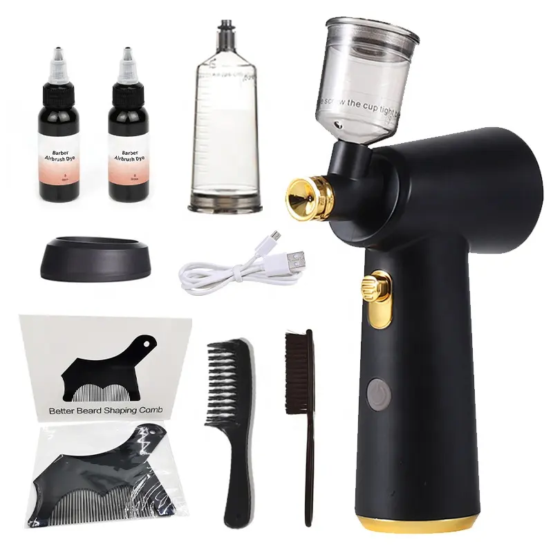 Barbershop product automatic barber enhancement spray airbrush barber