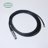 Câble de raccordement pour compresseur d'air avec isolateur PPS, haute pression, étanche, à visser, en laiton plaqué or, OEM personnalisé, faible MOQ