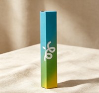 Boîtes d'emballage cosmétiques biodégradables écologiques imprimées sur mesure, logo estampé à chaud, boîtes rigides en papier kraft pour parfum