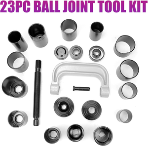 Kit de prensa de rótula de alta resistencia de 23 piezas, adaptadores y enchufes universales para automóviles 2WD 4WD y camiones ligeros, la mayoría para extracción de juntas en <span class=keywords><strong>U</strong></span> - Product Image 3