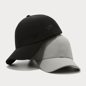Gorra de Béisbol de Secado Rápido Estilo Japonés Coreano de Alta Calidad, Color Sólido Simple, Gorras de Béisbol con Diseño Láser - Product Image 3