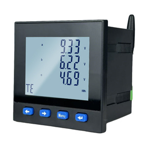 Three Phase Smart Energy Meter LCD Display 0-999999.9 KWh 50/60Hz With Led For Industrial Use - Product Image 1