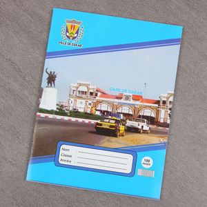 Cuaderno de Ejercicios Escolares Personalizado y Económico, Cuaderno de Ejercicios de Francés para Estudiantes con Cubierta de PP - Product Image 2