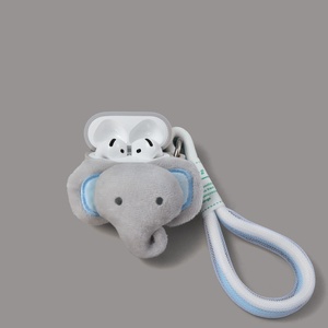 Funda Protectora de Felpa con Diseño de Elefante para Auriculares Pro23 <span class=keywords><strong>Pro</strong></span> Generation, Estuche Protector de Dibujos Animados - Product Image 6