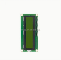 Écran LCD bleu vert 1602A 5V 16x2 Écran d'affichage à cristaux liquides rétroéclairé Module LCD1602