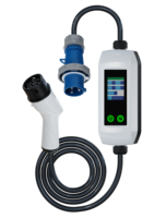 Chargeur portable Type 2 3,5 kW/7 kW pour véhicules électriques, chargeur AC230V EU pour usage domestique, écran LCD 2,8 pouces, IP55/IP65, nouveau, vente en gros directe d'usine