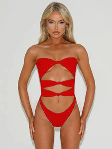 Женский слитный купальник - Product Image 6