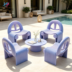 Silla de Comedor Moderna y Sencilla Arc Wave Creative Home Furniture para Sala de Estar, Dormitorio, Hotel y <span class=keywords><strong>Restaurante</strong></span>, Cómoda - Product Image 3