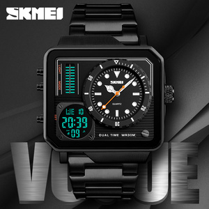 <span class=keywords><strong>Skmei</strong></span> — montre numérique à bracelet en acier inoxydable, étanche, <span class=keywords><strong>1392</strong></span> - Product Image 1