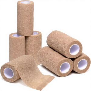 Yimmer Benda Adesiva Autoaderente Nastro Medico Veterinario Nastro Atletico Garza Medica di Classe I Primo Soccorso Sportivo Polso Caviglie 5cm*4.<span class=keywords><strong>5m</strong></span> - Product Image 2