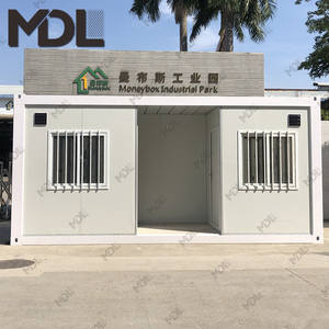 Luz resistente a terremotos, paquete plano de Bangladesh, <span class=keywords><strong>casa</strong></span> de contenedores móvil prefabricada de 2 dormitorios - Product Image 5