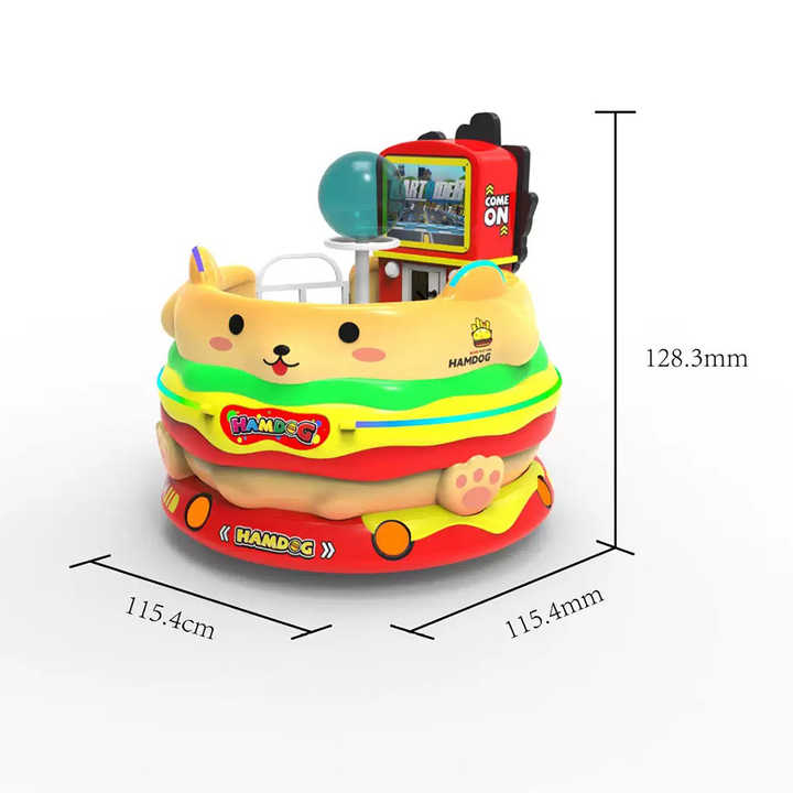 Amusement Park Coin Operated Electric Rocking Motor Kiddie Car Swing ...