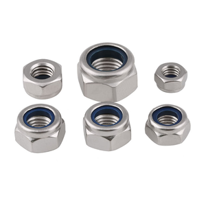 ODM OEM tuerca de bloqueo de inserción de acero inoxidable tuerca hexagonal de acero inoxidable M2 <span class=keywords><strong>M6</strong></span> M8 M10 M12 M28 tuerca hexagonal de bloqueo de nailon - Product Image 3
