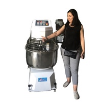 100 kg elektrischer Spiral-Teig mischer Kommerzieller Mehlteig-Kneter für die Bäckerei