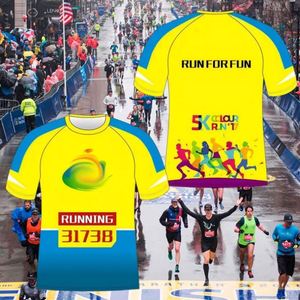 Us Size Sublimation Printing Solid Quick Dry Breathable Mesh Sport T-<b>Shirt</b> Short Sleeve 100%Polyester 5k <b>Funny</b> Marathon Running - Product Image 1