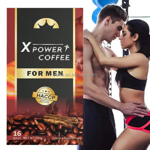 Caffè Man X Power Etichetta Privata, Caffè Nero Istantaneo alle Erbe Biologiche e Salutari con Maca per Uomini - Product Image 1