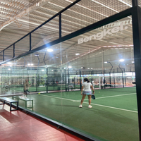 EXITO 2026 Fabricant chinois professionnel de terrains de padel extérieurs, prix des terrains de padel intérieurs pour clubs