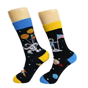 OEM сервис Спорт Сумасшедший дизайн унисекс дышащие забавные Веселые носки