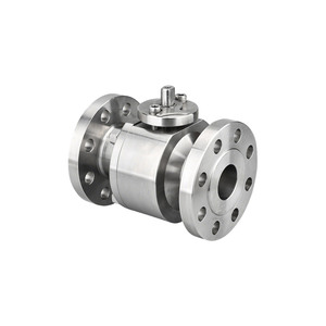 Vanne à boisseau sphérique Yasukun en acier forgé à bride 25x40mm, qualité alimentaire industrielle, haute pression, type interrupteur - Product Image 1