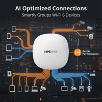 R2H28A Aruba AP-505 Wi-Fi 6 AP, Optimización de RF con IA, Inalámbrico Empresarial para Interiores, Envío Rápido