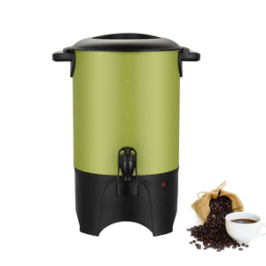 Urne à <span class=keywords><strong>café</strong></span> de distribution à une main 55 100 tasse <span class=keywords><strong>café</strong></span> mquina chaudière à <span class=keywords><strong>café</strong></span> avec panier 110-120V cafetière électrique en aluminium - Product Image 3