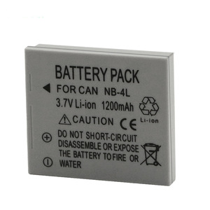 แบตเตอรี่กล้อง NB-4L 1200mAh สำหรับ Canon IXUS 60 70 80 CE ได้รับการรับรองมาตรฐาน RoHS ขายส่งจำนวนมาก ความจุสูง เซลล์ 0-Cycle - Product Image 3