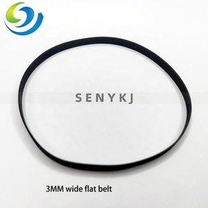 Haute qualité tout nouveau 3mm large ceinture magnétophone entraînement par courroie plateau tournant baladeur enregistreur vidéo <span class=keywords><strong>réparation</strong></span> ceinture accessoires - Product Image 1