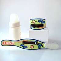 Suministros de Etiquetas Adhesivas para Termómetro de Diseño Personalizado, Termómetro para Biberones de Leche para Bebés