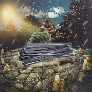 สายรัดเคเบิลไนลอน 6.6 แบบหนาพิเศษ 500 ชิ้น รับน้ำหนักได้ 50 ปอนด์ ทนทานต่อสภาพอากาศ ขนาด 5x190 มม. - Product Image 2