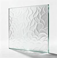 Vidrio estampado Moru Karatachi Flora Mistlite Nashiji de 3mm, 4mm, 5mm y vidrio float laminado para ventanas y figuras de vidrio.